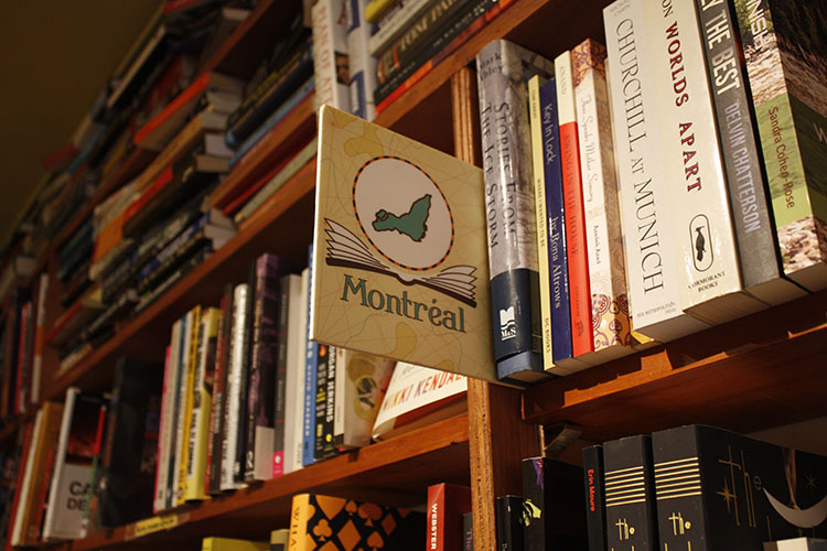 Interior of Argo Bookstore