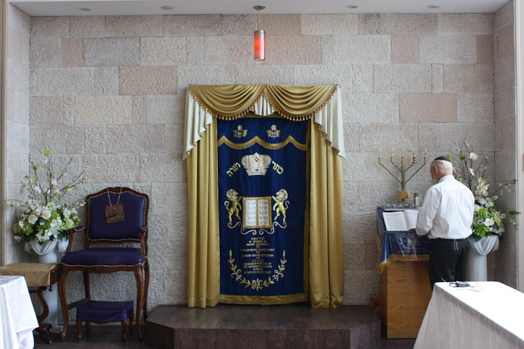 Rabbi Israel Sirota in the Jewish-Russian Community Centre